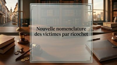 Préjudice des victimes par ricochet - nomenclature en 10 postes Préjudice des victimes par ricochet - nomenclature en 10 postes