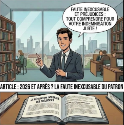 Avocat en dommage corporel à Mont-de-Marsan, faute inexcusable de l'employeur